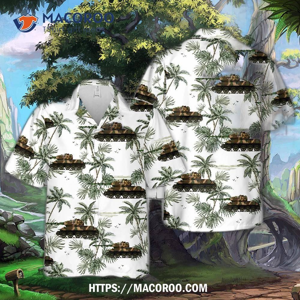 Finland, Finnish Army T-34/85 Hawaiian Shirt Finland, Finnish Army T-34/85 Hawaiian Shirt