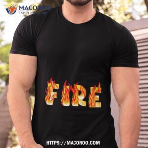 fire and ice diy last minute halloween party costume couples shirt tshirt