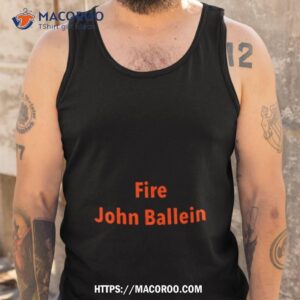 Fire John Ballein Shirt 3 fire john ballein shirt tank top