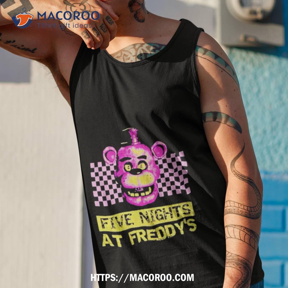 Five Nights At Freddy’s Checkered Shirt Five Nights At Freddy’s Checkered Shirt