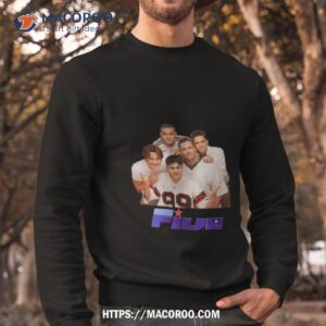 five until the time is through shirt sweatshirt