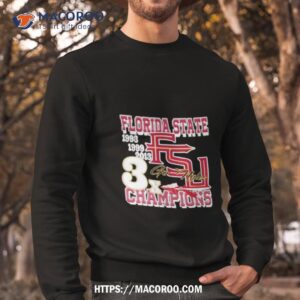 florida state football 3x champions go noles shirt sweatshirt