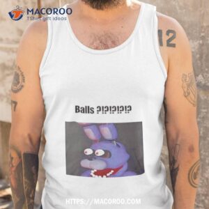 fnaf bonnie balls shirt tank top