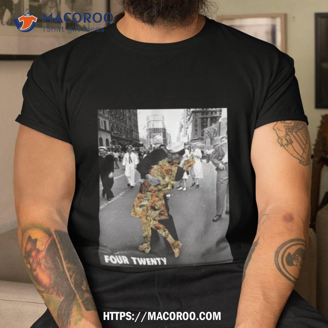 Four Twenty Kissing Kush Shirt Four Twenty Kissing Kush Shirt