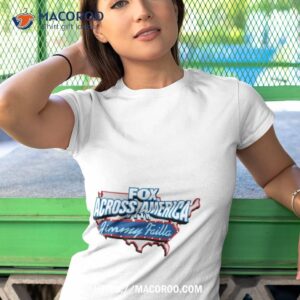 fox across america with jimmy failla raglan logo design shirt tshirt 1