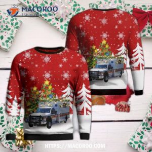 Fremont – Ohio Sandusky County Ems Ugly Christmas Sweater