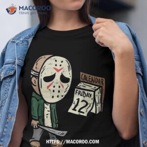 Friday 13th Funny Halloween Horror Movie Humor Party Crazy Shirt