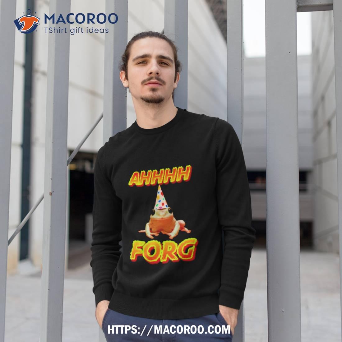 Frog Ahhhh Forg Funny Shirt Frog Ahhhh Forg Funny Shirt