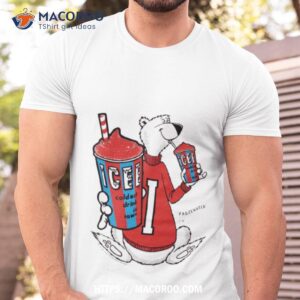 frozenated icee coldest drink in town shirt tshirt