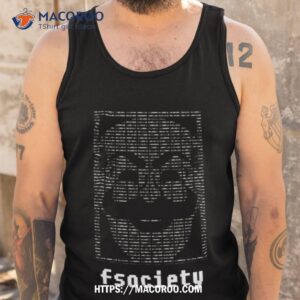 fsociety binary code mr robot shirt tank top