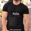 Fuck Funny Use Shirt