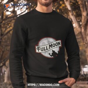 full moon wolf shirt sweatshirt