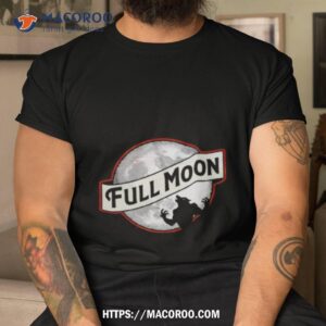 Full Moon Wolf Shirt