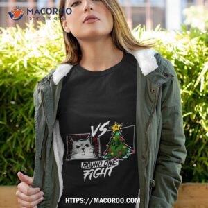 Funny Cat Christmas Tree Cat Versus Christmas Tree Gift Cat Lovers Shirt Funny Cat Christmas Tree Cat Versus Christmas Tree Gift Cat Lovers Shirt