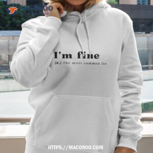 Funny I'm fine Definition | Kids T-Shirt