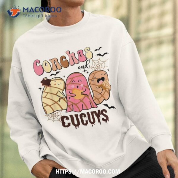 Funny Spooky Conchas And Cucuys Mexican Ghost Halloween Cute Shirt