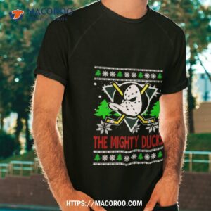 Funny The Mighty Sports Ducks Christmas Shirt