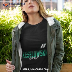 G Iii 4her By Carl Banks Black Brad Keselowski Snap T Shirt