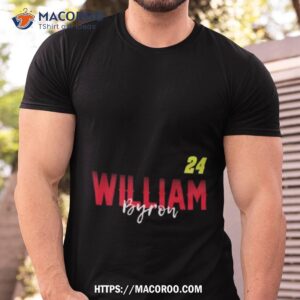 G Iii 4her By Carl Banks Black William Byron Snap T Shirt