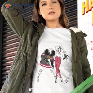 G Iii 4her By Carl Banks Heather Gray Chicago Blackhawks Hockey Girls Shirt