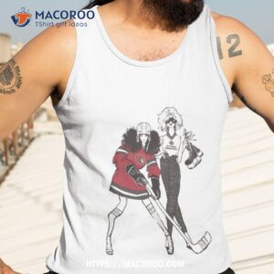 g iii 4her by carl banks heather gray ottawa senators hockey girls fitted t shirt tank top 3