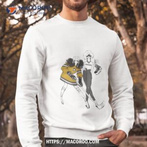 g iii 4her by carl banks heather gray pittsburgh penguins hockey girls t shirt sweatshirt