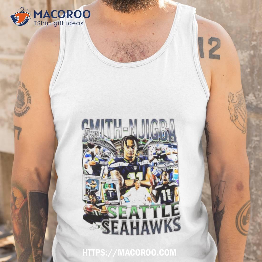 Seattle Seahawks Men's Full Print Vest Sleeveless T-Shirt Gym Clothing Vest