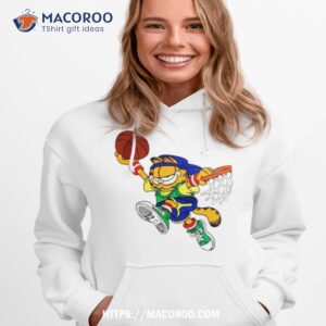 garfield basketball jumbo print shirt hoodie 1