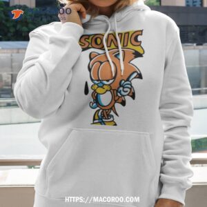 Garfield Sonic The Hedgehog Cartoon Shirt