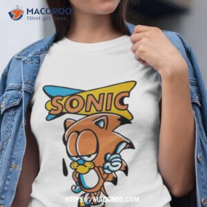 Garfield Sonic The Hedgehog Cartoon Shirt