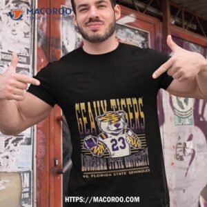 Geaux Tigers Lsu Tigers Vs Florida State Seminoles Game Day 2023 Shirt