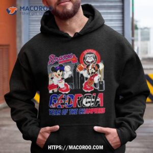 Atlanta Braves And Georgia Bulldogs Celebrate Georgia Football National  Championship Win Shirt, hoodie, sweater and long sleeve