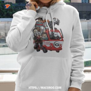 Georgia Bulldogs Horror Movies Characters Bus Halloween 2023 Shirt