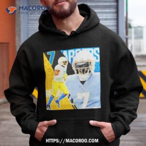 Gerald Everett 7 Los Angeles Chargers Football Player Poster Gift Shirt