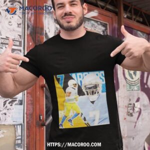 Gerald Everett 7 Los Angeles Chargers Football Player Poster Gift Shirt