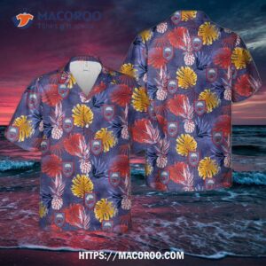 German Bundeswehr Fallschirmjgerbataillon 263 (fschjgbtl 263) Hawaiian Shirt