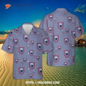 German Bundeswehr Fallschirmjgerbataillon 264 (fschjgbtl 264) Hawaiian Shirt