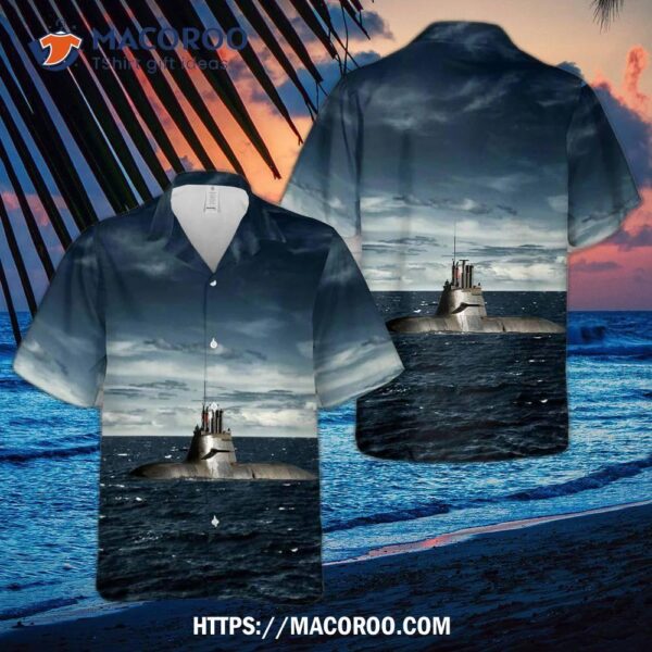 German Navy U-36 (s186) Type 212a Submarine Hawaiian Shirt