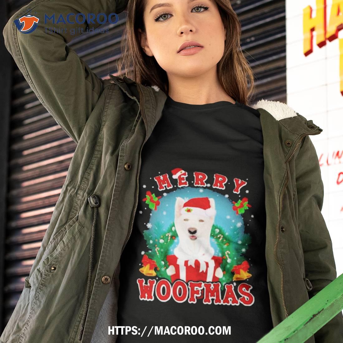 German Shepherd Merry Woofmas Gift Christmas 2023 Shirt German Shepherd Merry Woofmas Gift Christmas 2023 Shirt