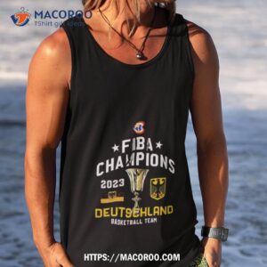 germany basketball team wc 2023 shirt tank top