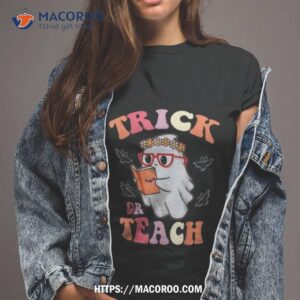 Ghost Trick Or Teach Halloween Shirt