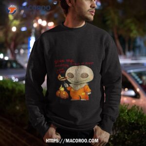 give me something good to eat trick on treat halloween 2023 shirt sweatshirt