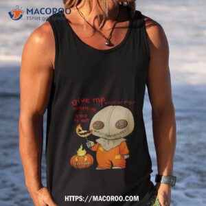 give me something good to eat trick on treat halloween 2023 shirt tank top
