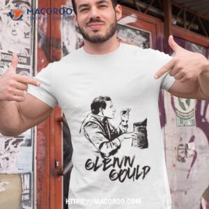 glenn gould black and white shirt tshirt 1