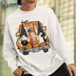 gnome witch halloween pumpkin autumn fall holiday shirt sweatshirt