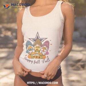 Gnomes Happy Fall Y’all Dallas Cowboys Shirt