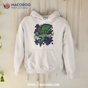 Go Cougars Football Sublimation Design Shirt