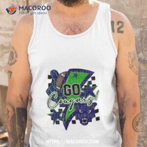 go cougars football sublimation design shirt tank top