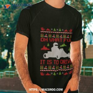 Go Kart Christmas Fun Vintage Shirt