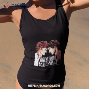 go my favorite sports team merch monochrome photo design shirt tank top 2